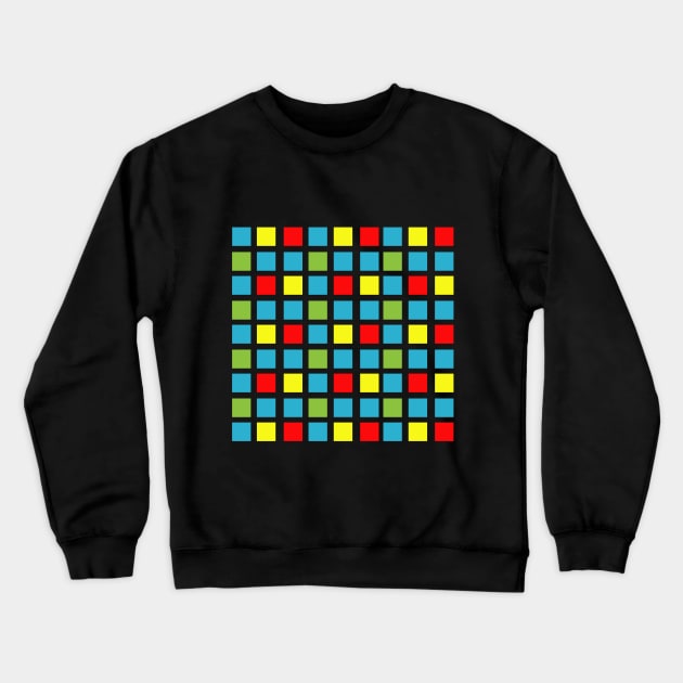 colorful boxes Crewneck Sweatshirt by manal